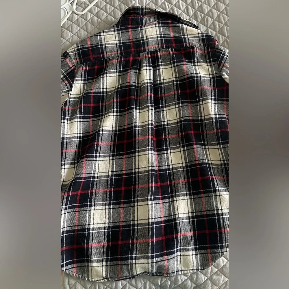 GAP Black and Red Flannel Shirt - Picture 3 of 3